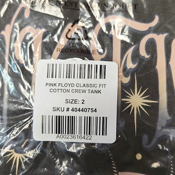 ❤️NWT VINTAGE TORRID TANK PINK FLOYD WISH YOU WERE HERE, ROCK BAND CONCERT TEE - Picture 7 of 13